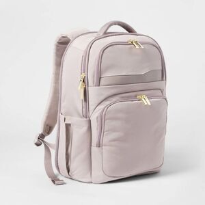 Open Story -  Day Trip School Travel Laptop Backpack  Taupe